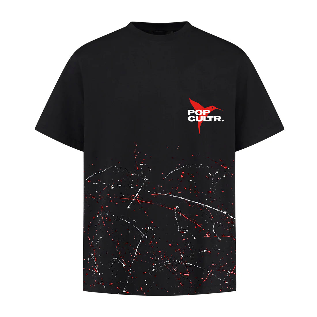 Pop Cultr. X Ushuaïa Black T-Shirt ( Limited Edition )