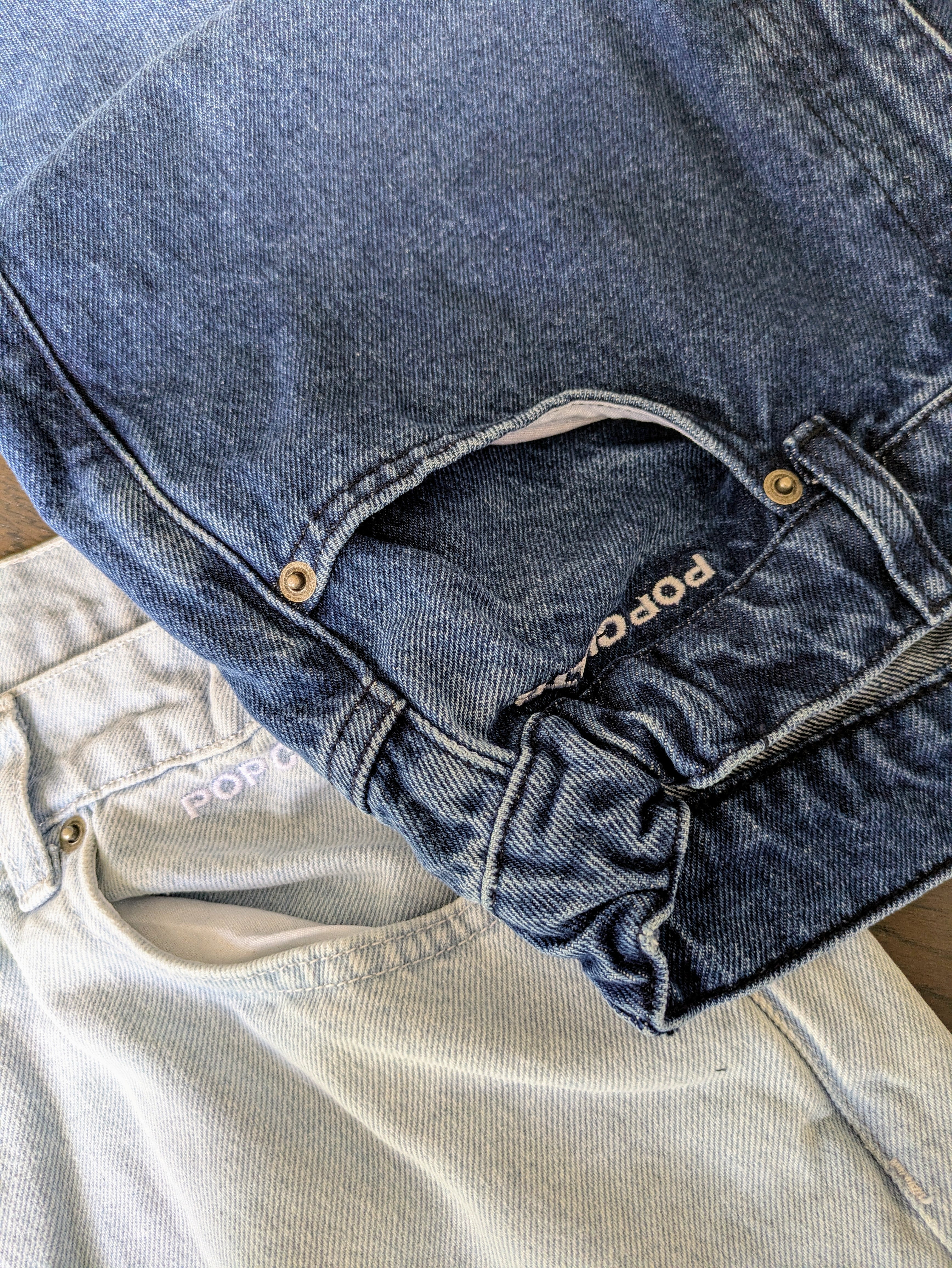 Baggy Fit Jeans - Dark Blue