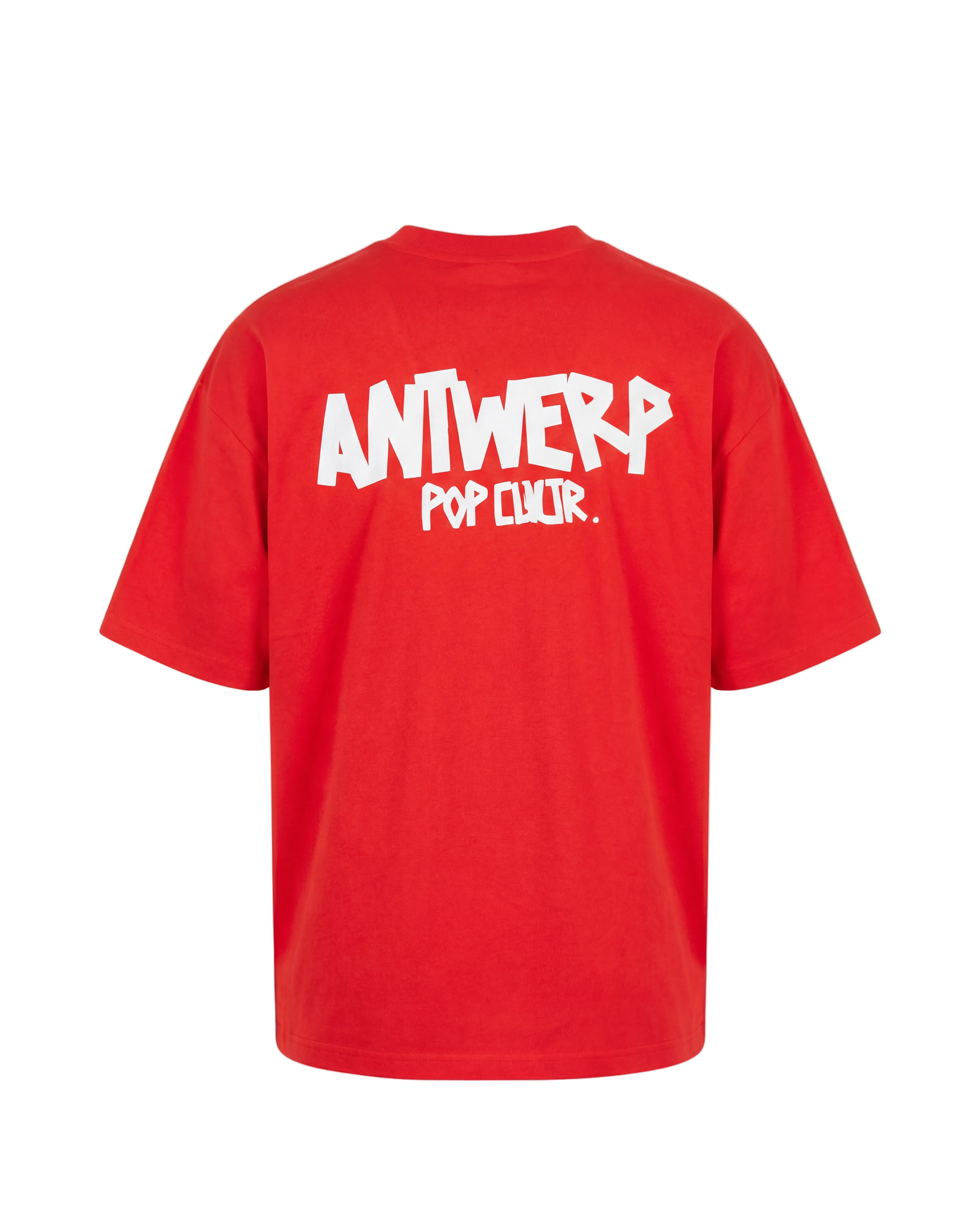 "Antwerp Tape" Tee - Red