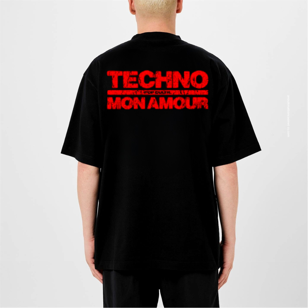 "TECHNO MON AMOUR" Tee