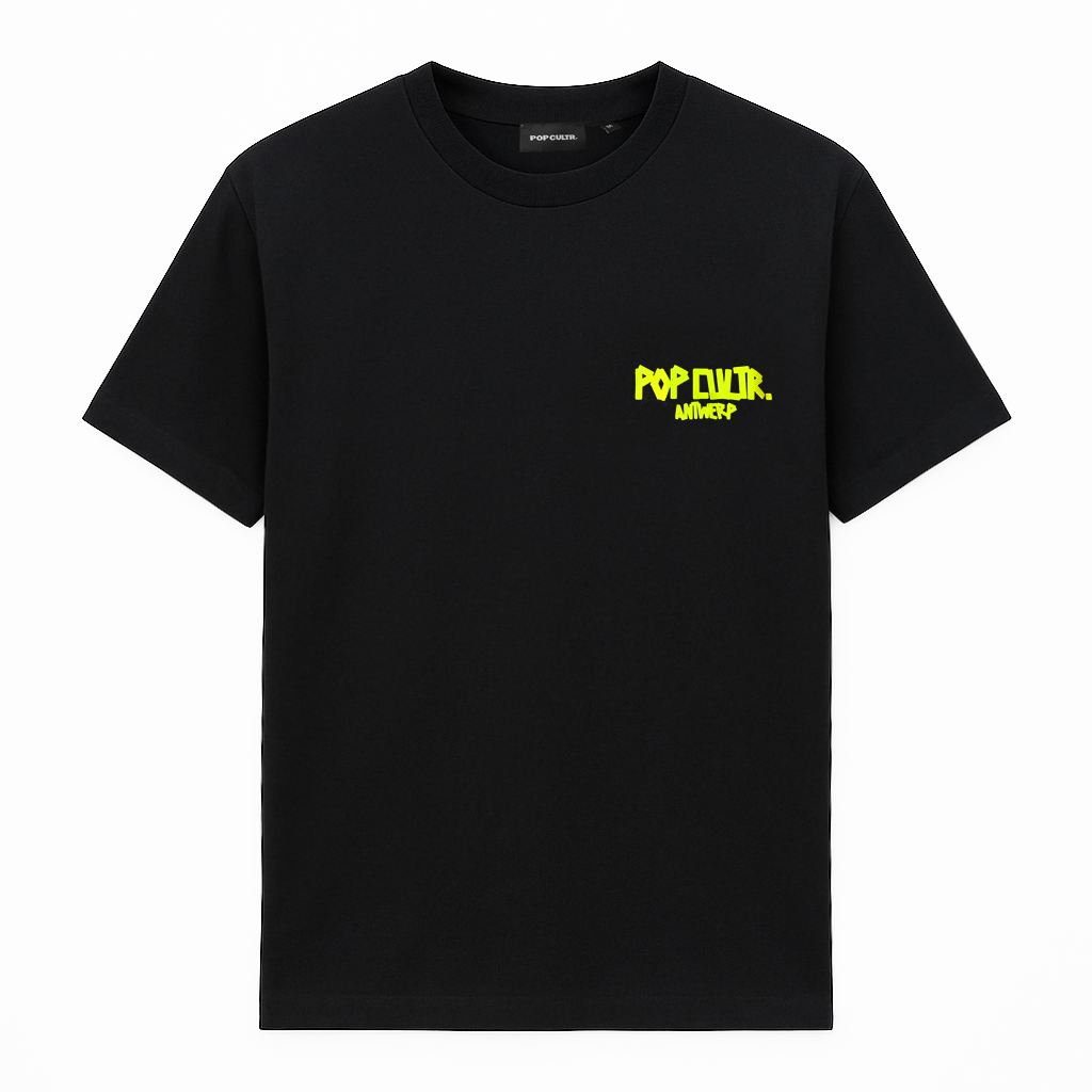 "Antwerp Tape" Tee - Black