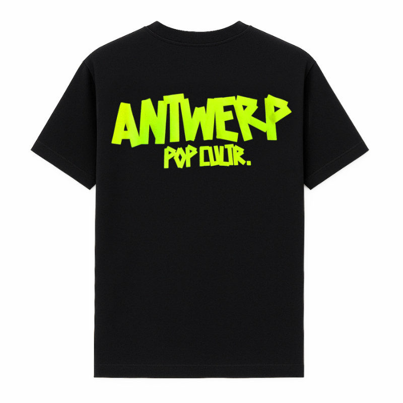 "Antwerp Tape" Tee - Black