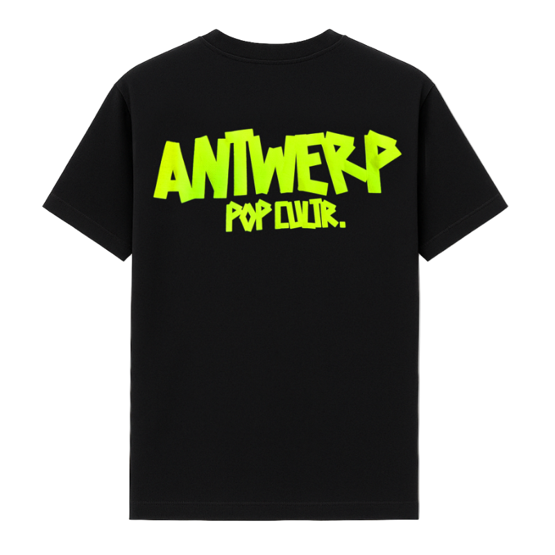 "Antwerp Tape" Tee - Black
