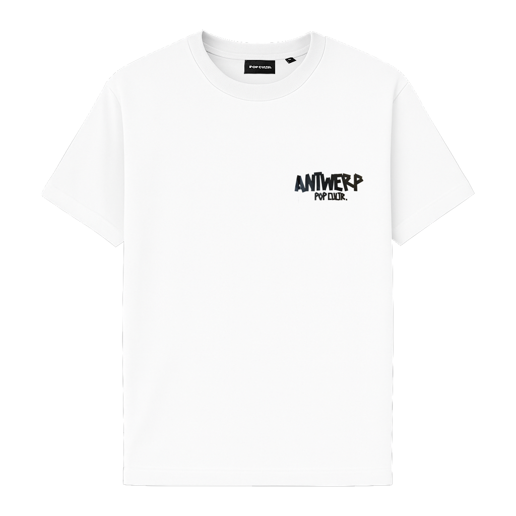 "Antwerp Tape" Tee - White
