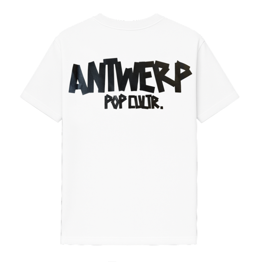 "Antwerp Tape" Tee - White