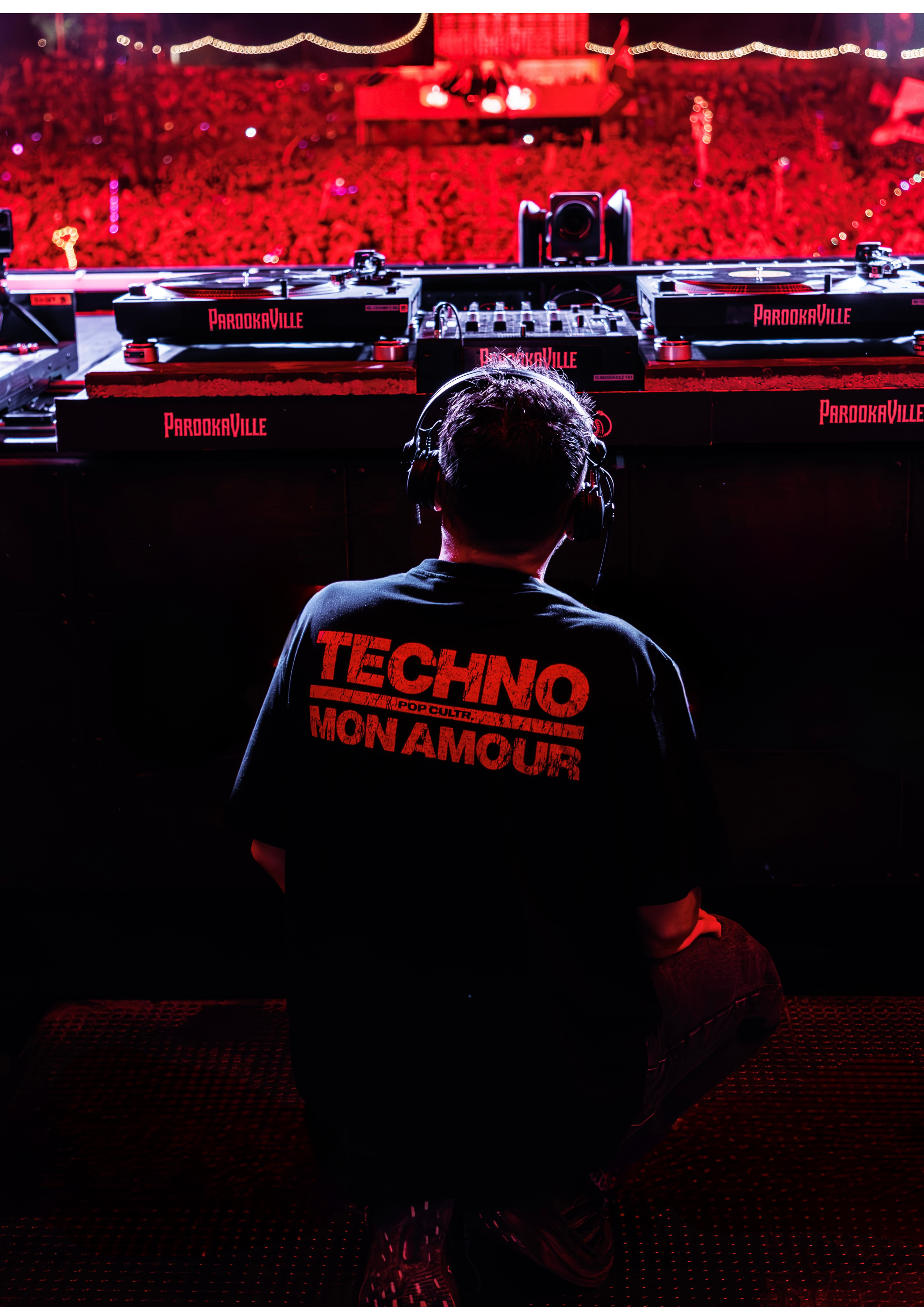 "TECHNO MON AMOUR" Tee