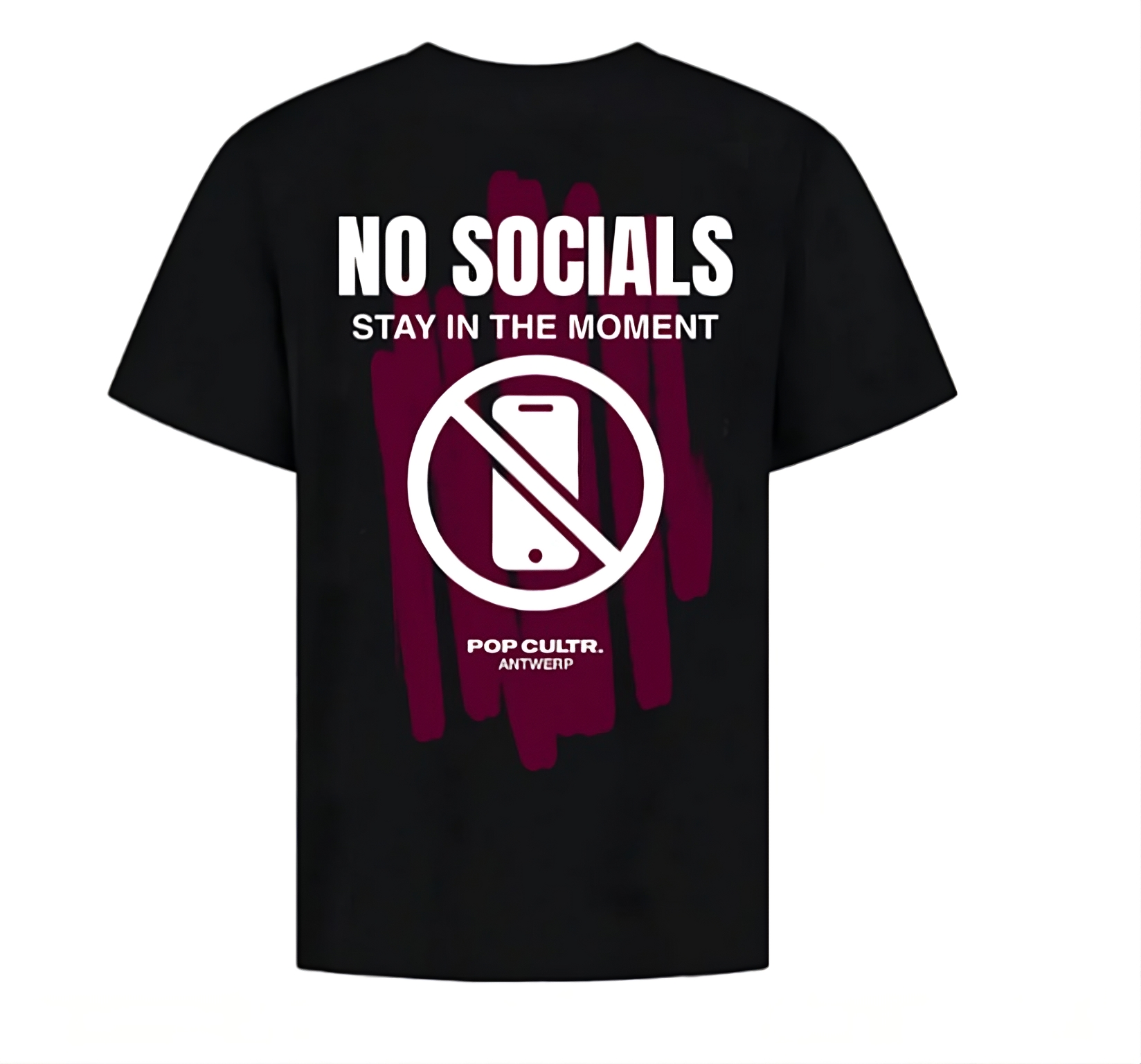"No Socials" Tee