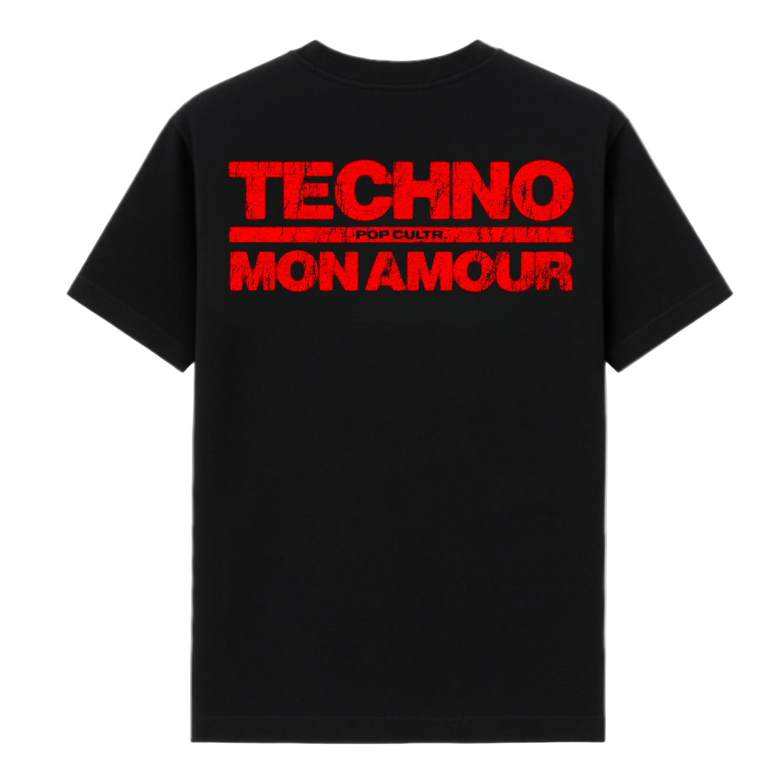 "TECHNO MON AMOUR" Tee