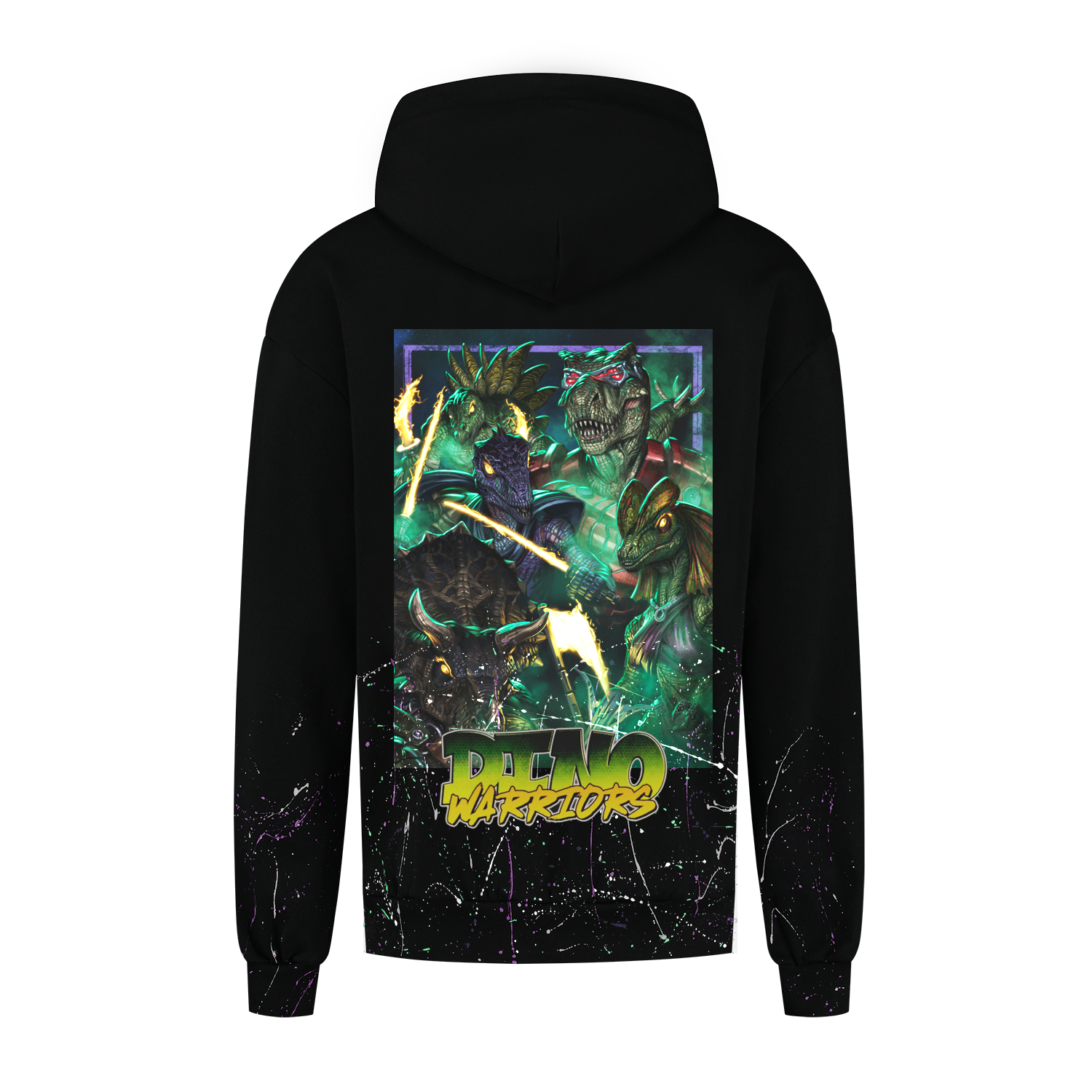 "Dino Warriors" Retrowave III Black