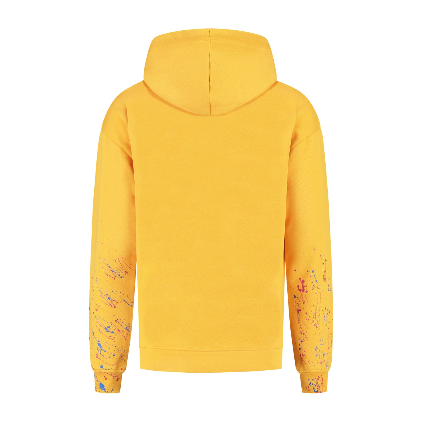 "Splatter" Yellow Hoodie