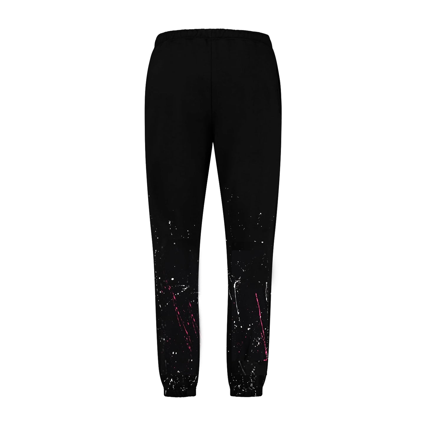 "Splatter" RetroWave II Black Pants