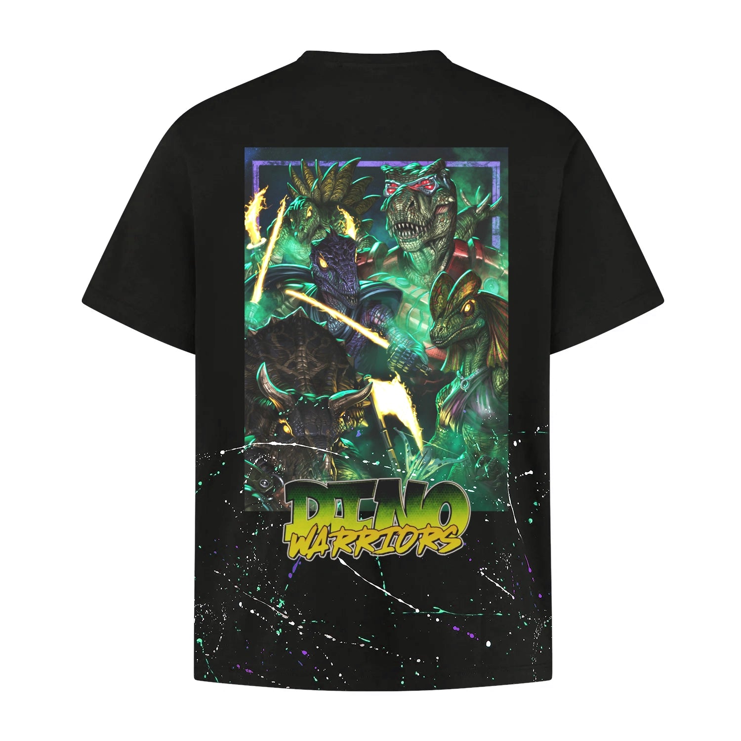 "Dino Warriors" Retrowave III Black