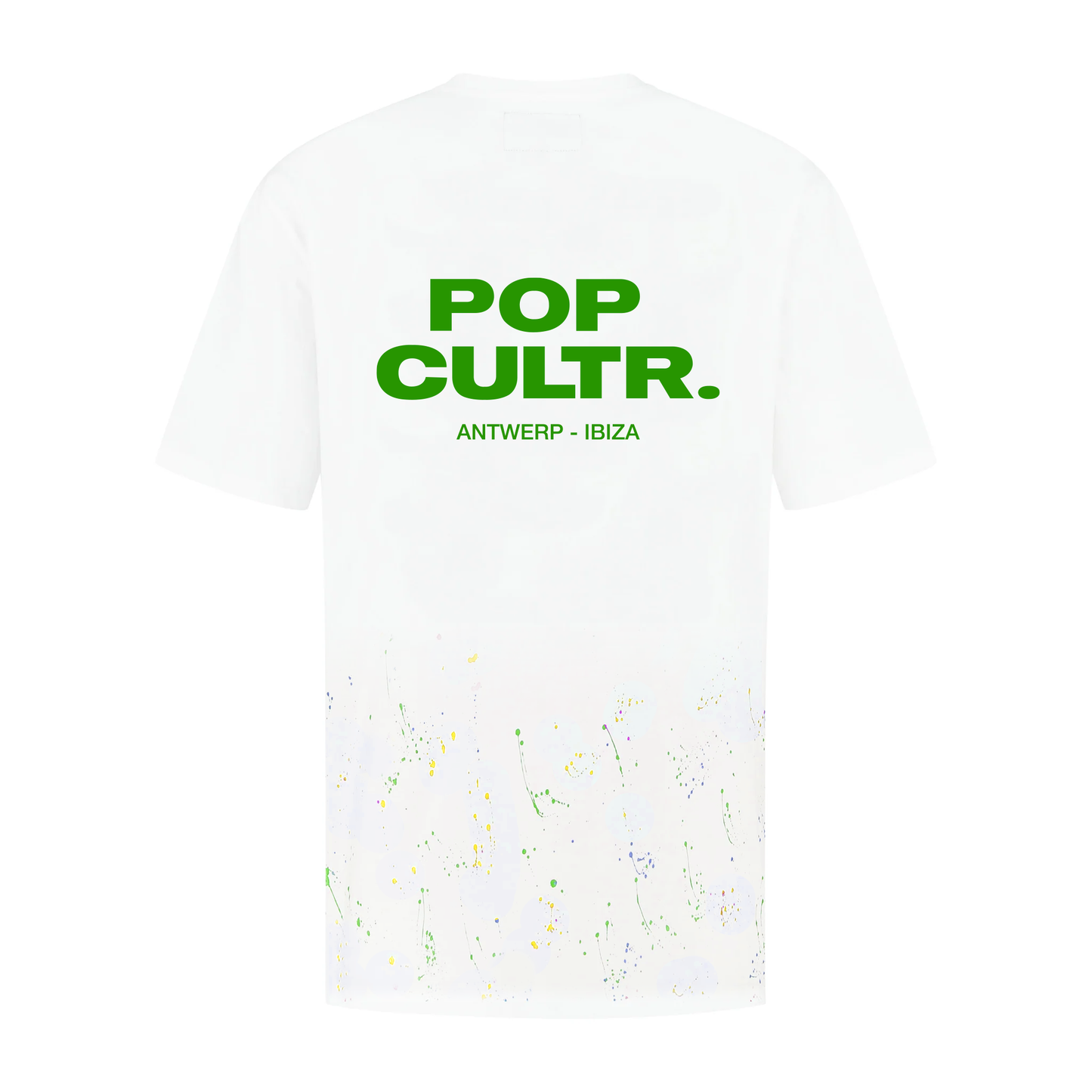 "Antwerp" Retrowave III White T-Shirt