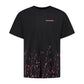 "Antwerp" Black Neon Pink T-Shirt