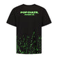 "Antwerp" Black Neon Green T-Shirt