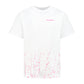 "Antwerp" White Neon Pink T-Shirt