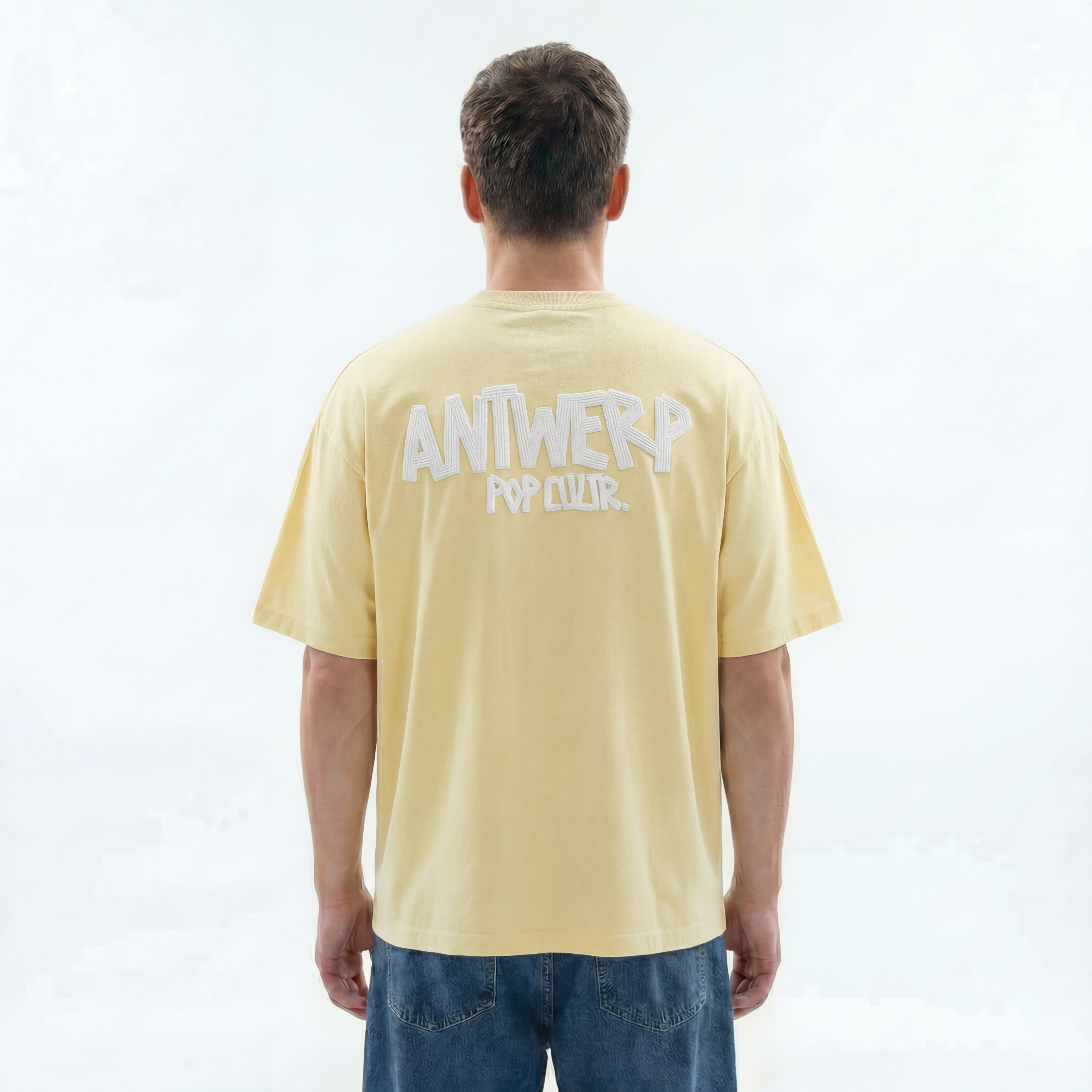 "Antwerp Tape" Tee - Yellow