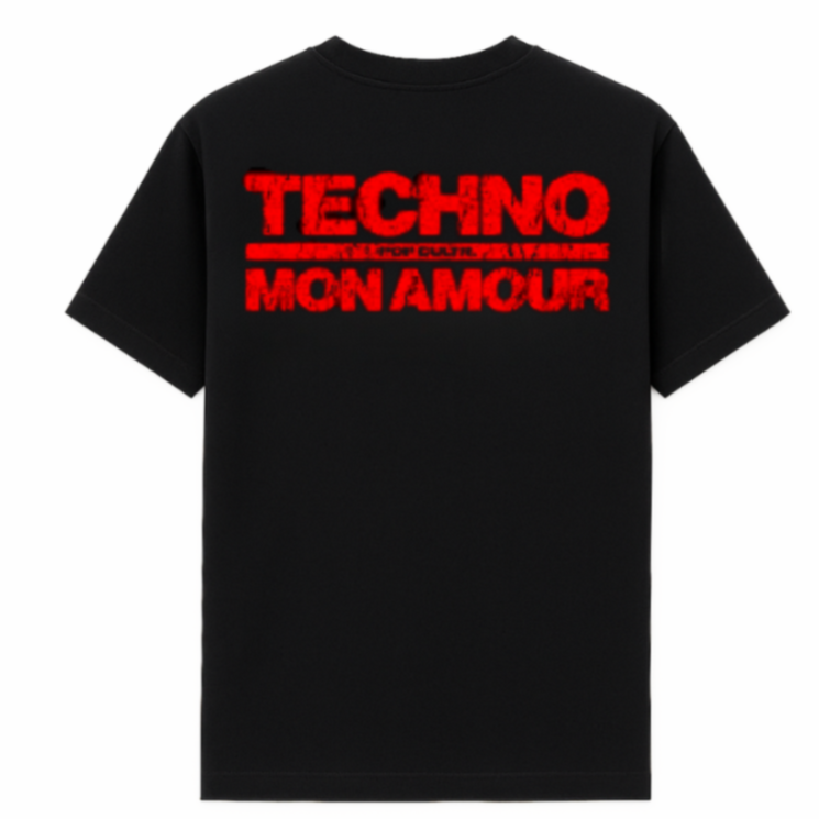 "TECHNO MON AMOUR" Tee