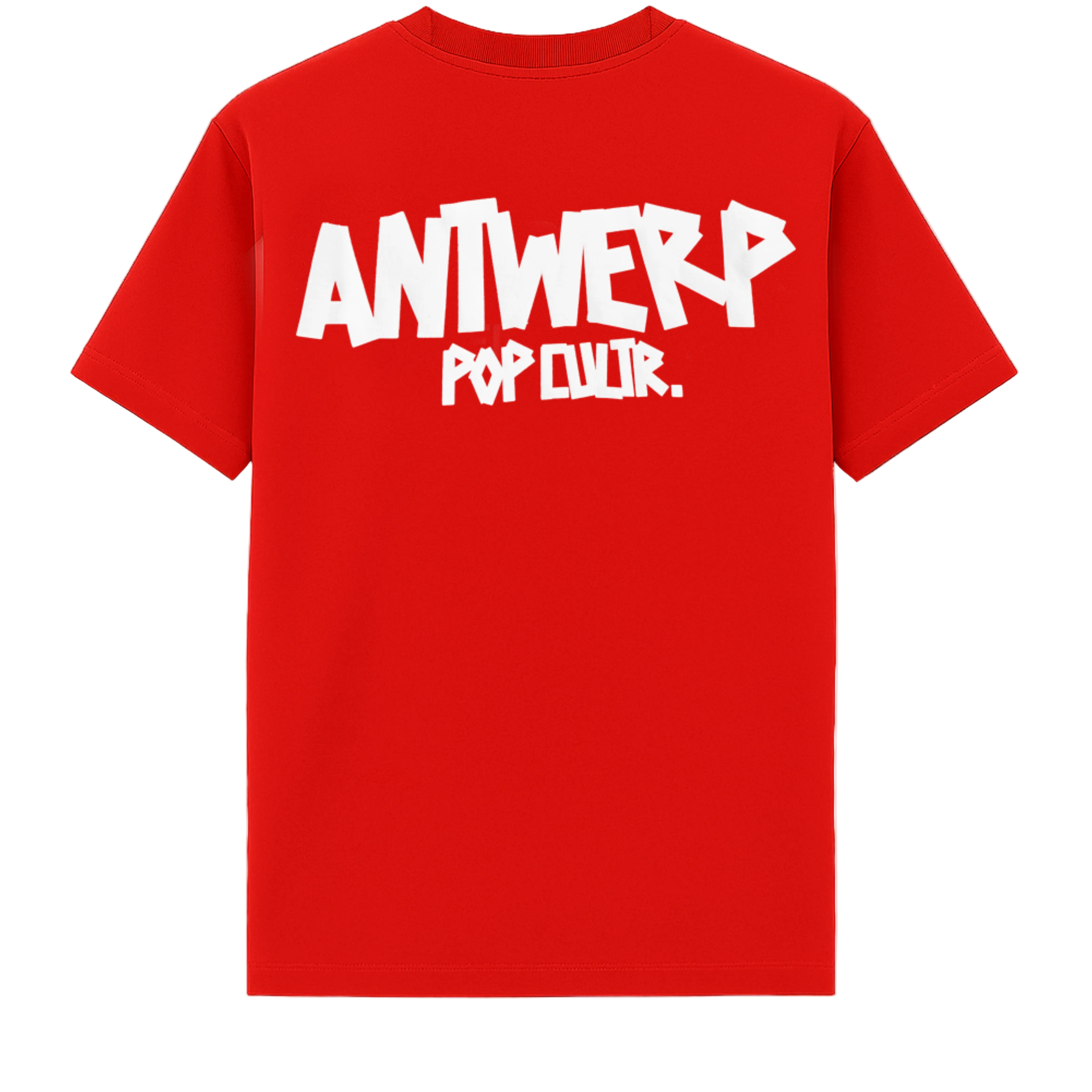 "Antwerp Tape" Tee - Red