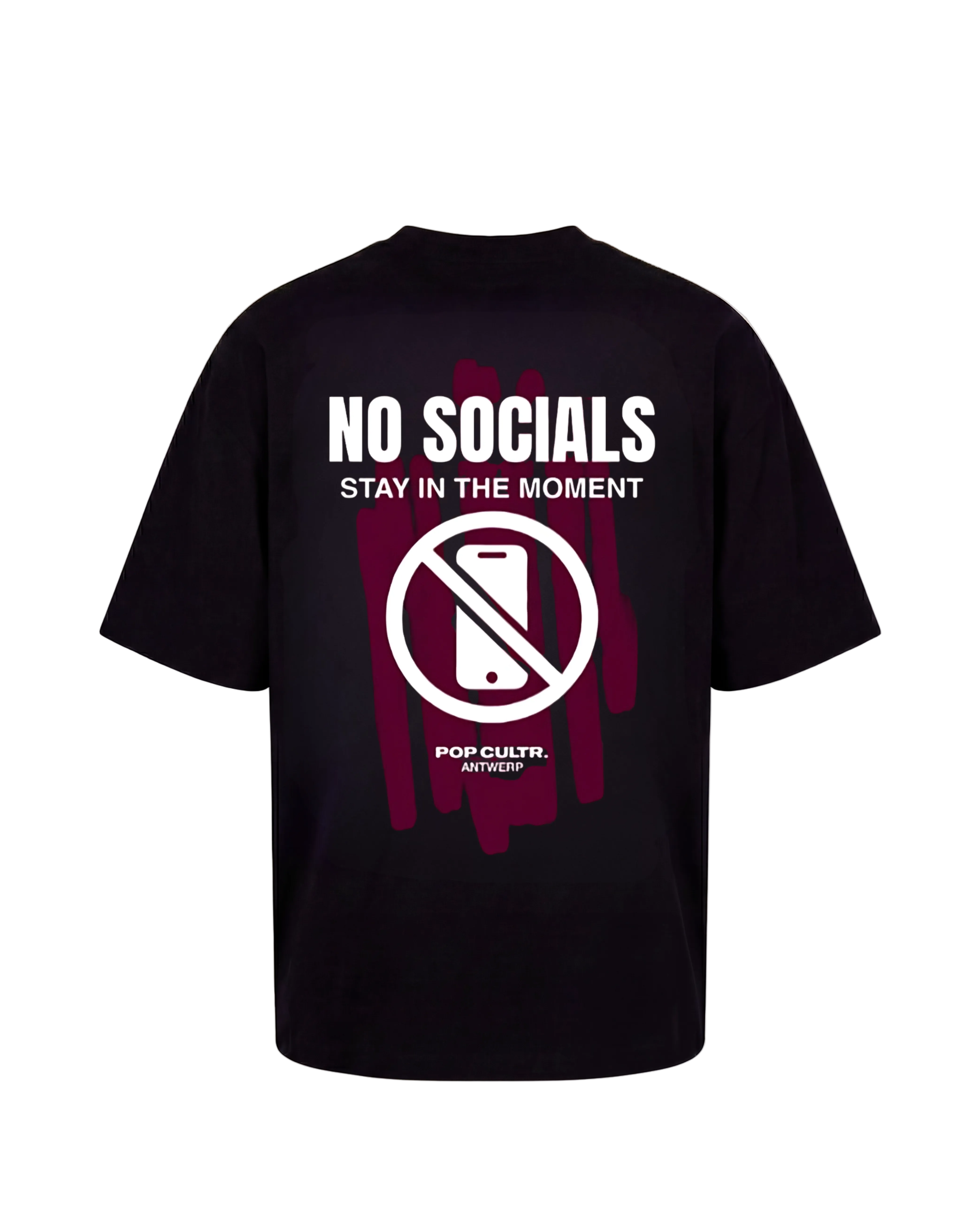 "No Socials" Tee