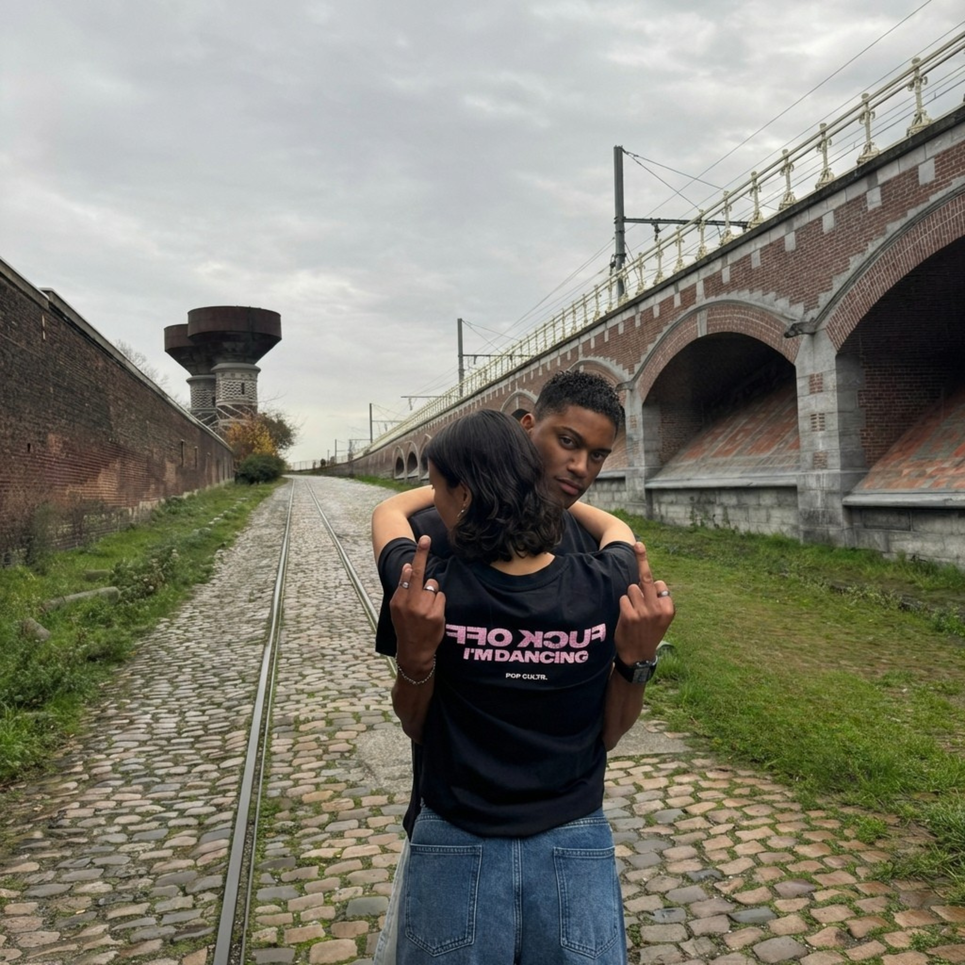 "F*CK OFF I'M DANCING - PINK" TEE