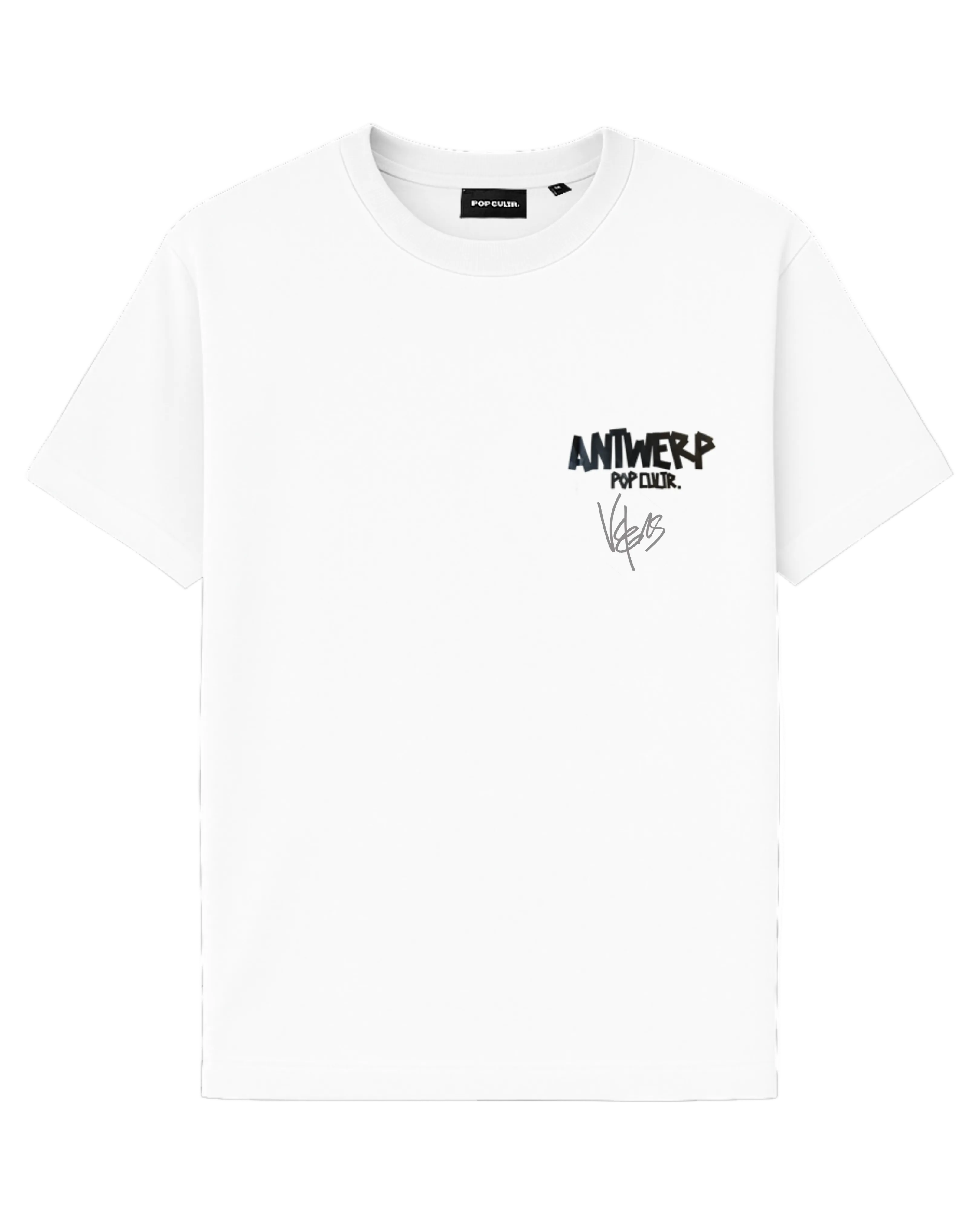 Signed "Antwerp Tape" Tee White