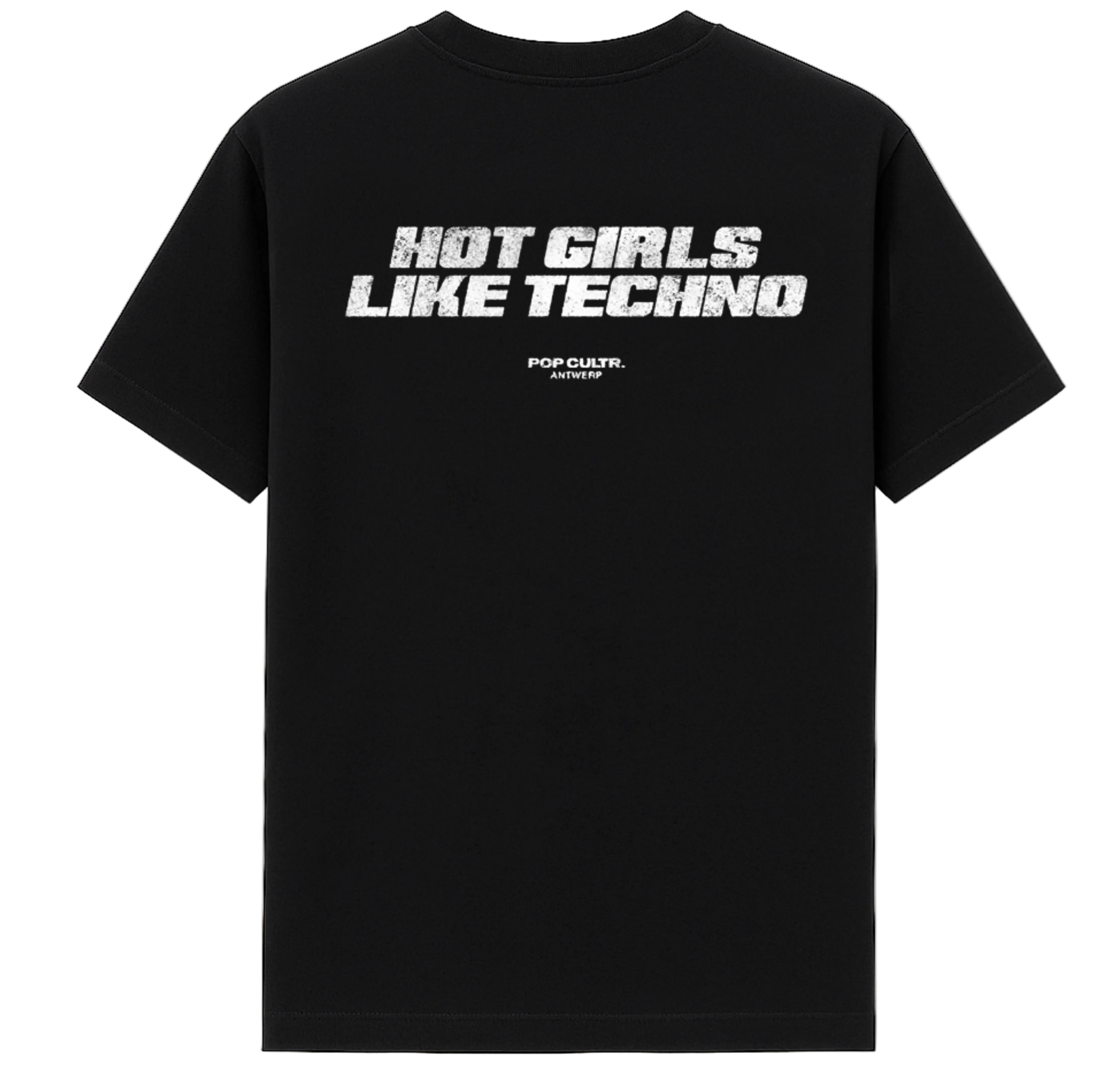 "HOT GIRLS LIKE TECHNO" TEE