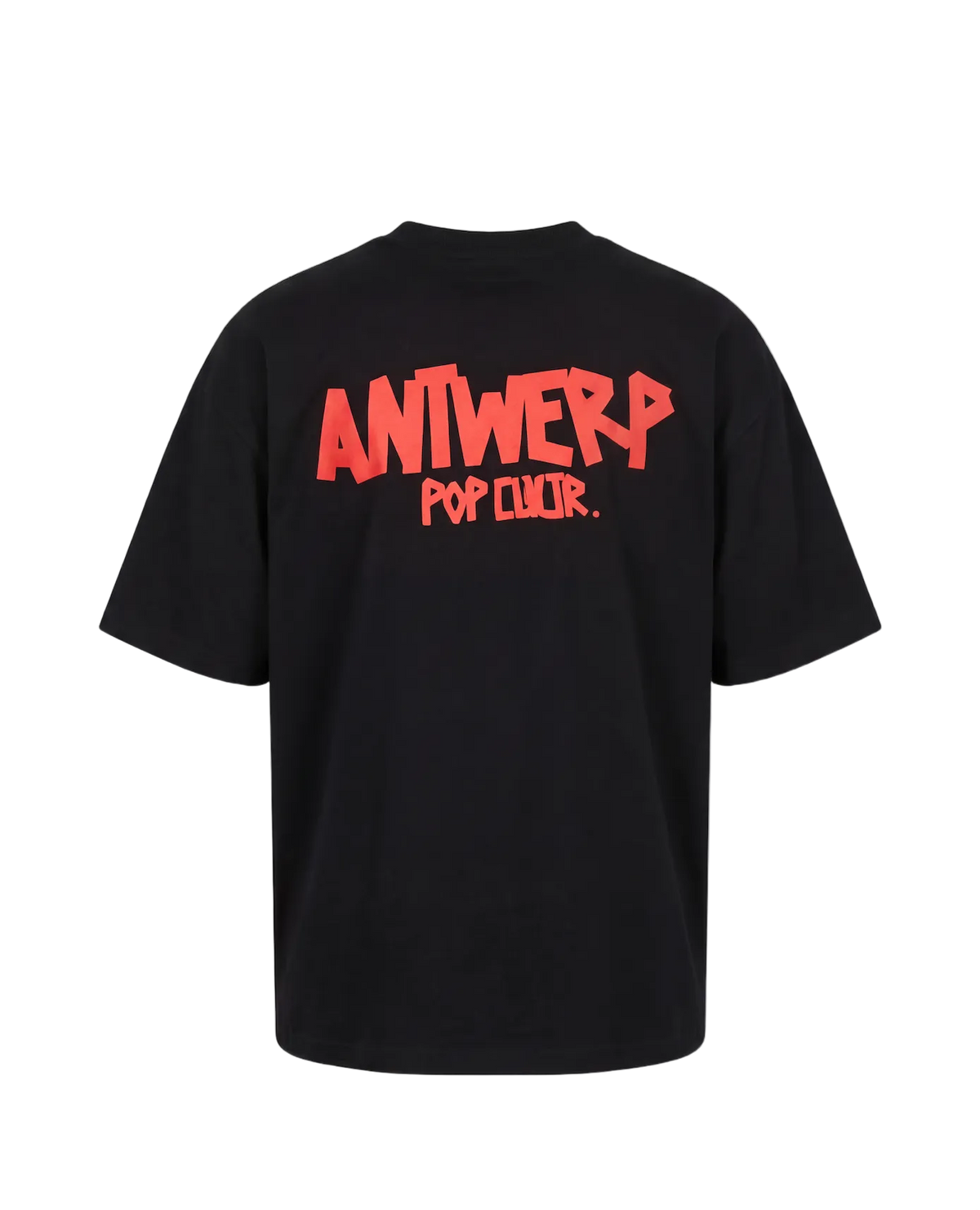 "Antwerp Tape" Tee - Black & Red
