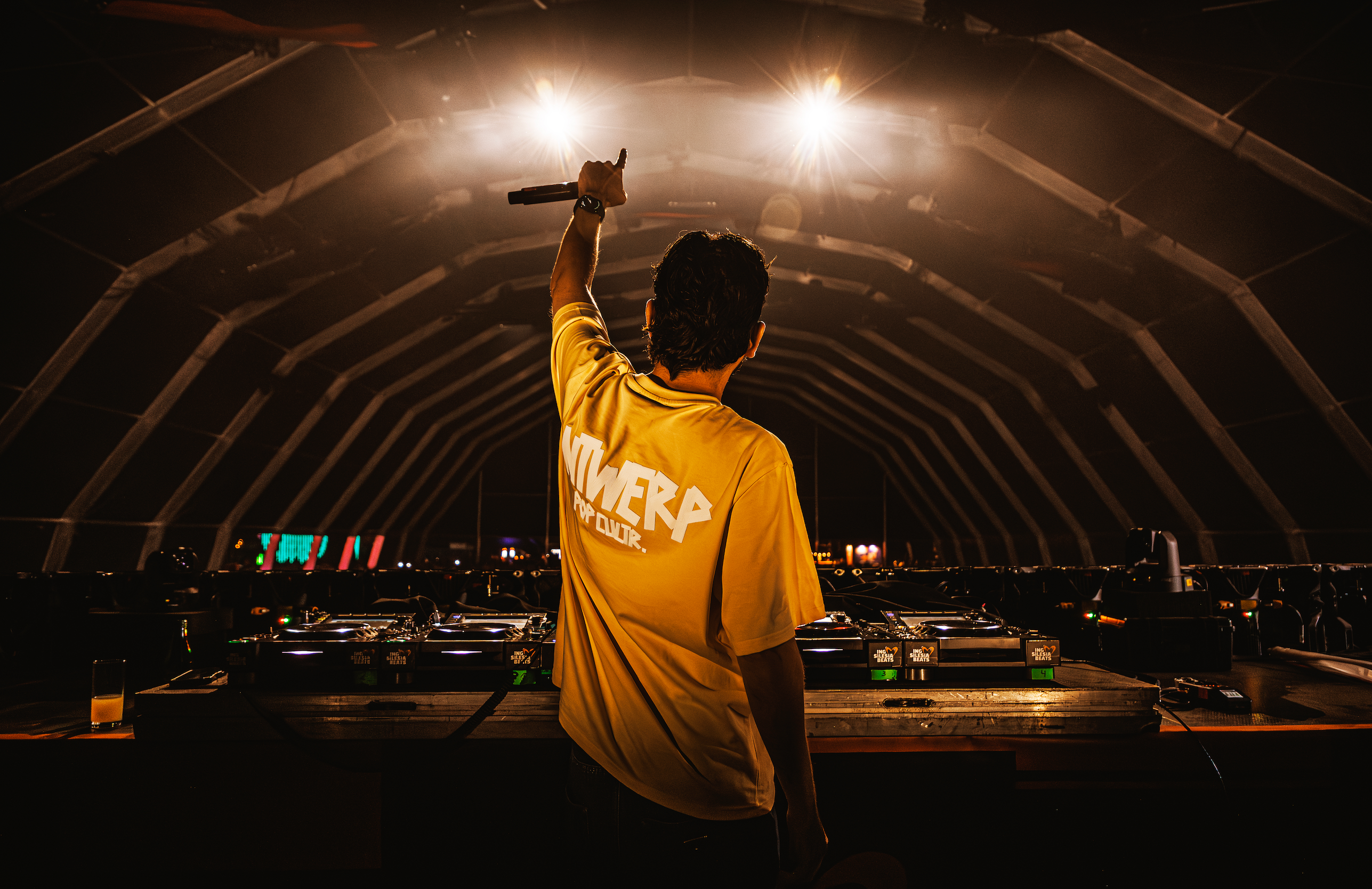 "Antwerp Tape" Tee - Yellow