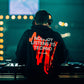 "Nobody Listens To Techno" Black Hoodie