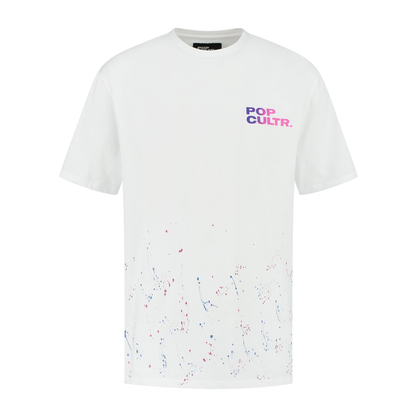 "Splatter" White T-Shirt