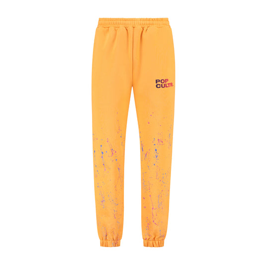 "Splatter" Yellow Trackpants ( 2022 Summer Collection )