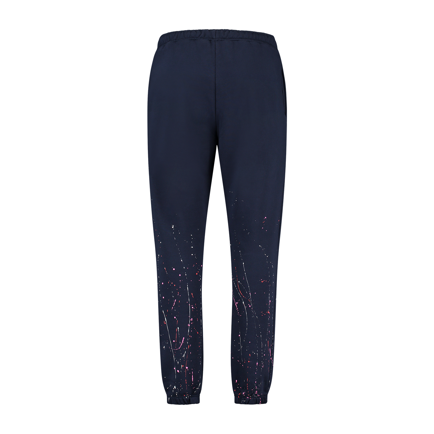 "Splatter" Retrowave I Navy Track pants